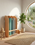 Porte-Tapis de Yoga en Bois