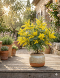 Acacia dealbata ‘Mimosa Gaulois’ – Mimosa élégant au feuillage argenté