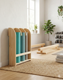 Porte-Tapis de Yoga en Bois