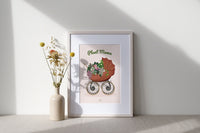 PLANT MAMA New Edition - Affiche plante A3 - Poster, illustration végétale, botanique, plantes, décoration, art, jungle paper, boho, vintage