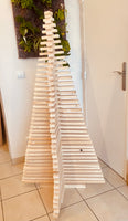 Sapin naturel en bois massif pour Noel