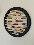 Étagère en forme de roue pour voitures, motos, animaux.