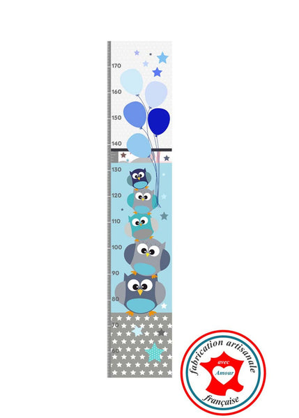 Toise Murale Pour Enfant – Sticker Décoratif, 128 Cm, Motif Renard, Pour Chambre De Garçon Ou Fille